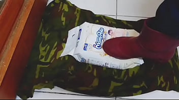 Preview 1 of Kisng Porn - Trampling diapers