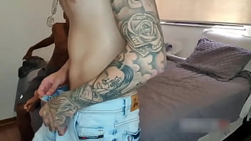 Preview 1 of Danni Terresa - Magrinho Roludo Fudendo Carioca Pauzudo