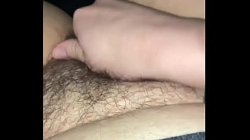 Preview 4 of Garland Horse Sax Video - Trans man playing with dick and cumming