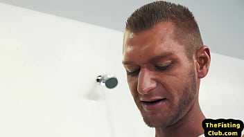 Preview 1 of Indian Sexcam 19 - Gay ass hole anal oil fisting with black and white studs