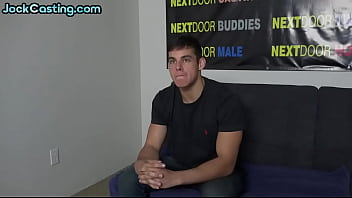 Preview 1 of Mother Sleeping Xxx Son - Muscle shaved gay casting solo masturbating on the bed
