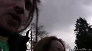 Preview 3 of Kieran Lee Full Xxx - Victoria with guy Blowjob at Car POV Public places