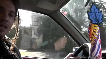 Preview 1 of Kieran Lee Full Xxx - Victoria with guy Blowjob at Car POV Public places