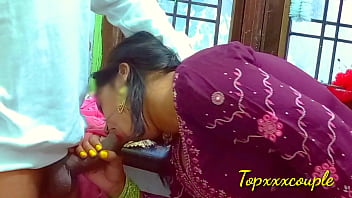Preview 2 of Extreme Cum Swalow - Indian Hot Maid XXX fuck in kitchen.