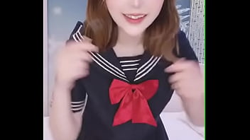 Preview 4 of Tube Porn Elizza - Uniforms live! What underwear do you recommend?