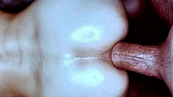 Preview 2 of Boss Forced Me - Anal sex amateur! The teacher breaks the ass of a young college student. Audio in Spanish. Her ass gets fucked by a big cock doggystyle,  bitch white girl