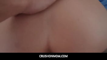 Preview 3 of Secxowap - Hot busty stepmom blows massive dick - CrushOnMom.com - stepmom and son anal blowjob fucks stepson pov sex video videos stepmommy stepmother family milf xvideos taboo fuck fucking fantasy