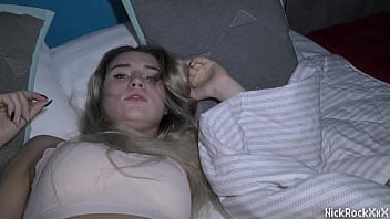 Preview 1 of Feet Siki - Walked into a friend&#039_s room when his 18 y.o. step-sister was naked in bed