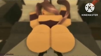 Preview 2 of Xnxbig - Roblox girl gets fucked really fast (speed 2x recommended)