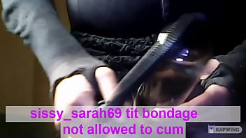 Preview 4 of So Beauty Smaller Girlxxx - sissy sarah breast bondage