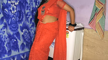 Preview 1 of Youy Jizz - Indian hot StepMom got fucked while washing clothes with Clear Hindi audio