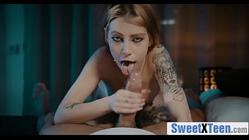 Preview 4 of Fader Is Girl - Young Tattooed Model Loving Rock Hard Cock Inside Her - Dalila Dark
