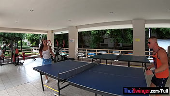 Preview 2 of Boy To Boy Xxx Video In Pakistan - Curvy Thai amateur girlfriend sex in the shower after a game of Ping Pong