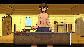 Preview 1 of Teacher And 13 Yes Boyexxx - HornyCraft [ Parody Hentai game PornPlay ] Ep.13 enderman woman puts huge anal beads in her ass