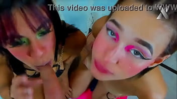 Preview 3 of Nipal Xx - these latinas suck this lucky guy in POV