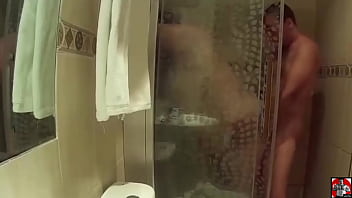 Preview 2 of Teacher Tech Me - He fucks her ass in the shower. Claudia Marie ctdx