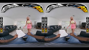 Preview 1 of Step Mom Rubbing Her - VIRTUAL PORN - Petite Chloe Temple Interracial #POV