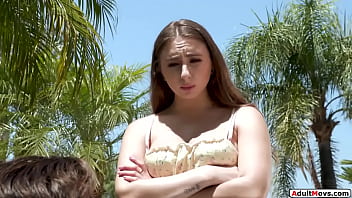Preview 1 of Grandpas Young - Petite stepdaughter anal riding stepdad