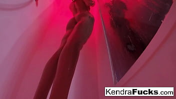 Preview 2 of Thamma Hot Sex Video S - Hot Kendra Cole takes a sexy shower!