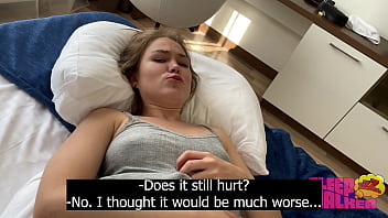 Preview 4 of Fatties Score - STEPSISTER ASKS TO TAKE HER VIRGINITY