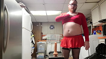 Preview 1 of Two Busty Chicks Milk - bitchboy crossdresses trys new positions