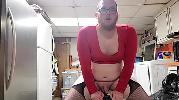Preview 4 of Two Busty Chicks Milk - bitchboy crossdresses trys new positions