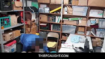 Preview 3 of Tow Say - ThiefCaught - Teen Agrees With Sex With Mall Cop instead of Jail - Aryana Amatista