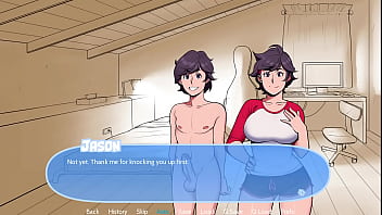 Preview 1 of Johnya Sins N Madison Pool Sex - Snow Daze Harem End No Commentary