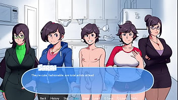 Preview 4 of Johnya Sins N Madison Pool Sex - Snow Daze Harem End No Commentary
