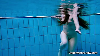 Preview 4 of Boy Chines Xxx Movie - Pink lingerie in the swimming pool by Simonna