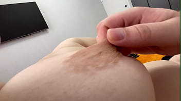 Preview 1 of Dog Sex Videos Xxx - play with my hard erect nipples
