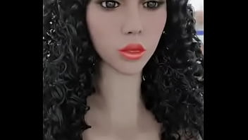 Preview 1 of Bizarre Tit Torture - ESDOLL 165cm Human Size Obesity Huge Ass Big Chest Black Sex Doll - Malicia
