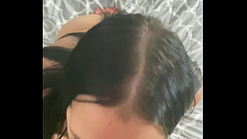 Preview 2 of Mon N Son Sex - My best friend&#039_s girlfriend blowjob
