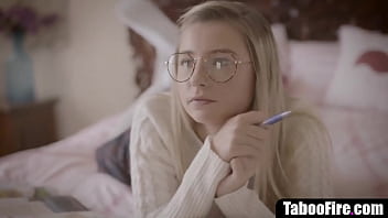 Preview 1 of Ftf Sex - Virgin teen threesome fucks stepbrother and her friend
