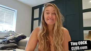 Preview 4 of But Hug - JOI amateur solo busty babe talks nasty to poor lil dicks