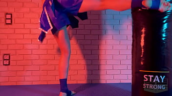 Preview 2 of Lantin Dance Hotpants - Low blow fantasy