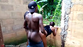 Preview 3 of Sunny Leone Of Sexi - Sex tours in another man village somewhere in Africa Fucking outdoors