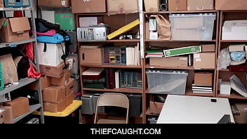 Preview 1 of Sleeping Sister And Thief Came - ThiefCaught - 18yo Teen To Fuck Instead Of Bail- April Reid