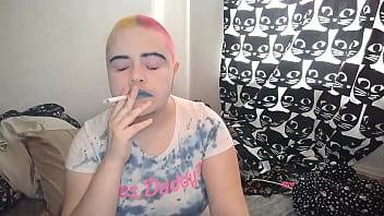 Preview 4 of Ripe Up - Punk Tomyboy A Cigarette