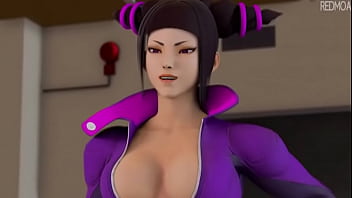 Preview 1 of Bf Xxxx Xxxxx Xxxxx - Han Juri Digging Cammy White&#039_s guts out