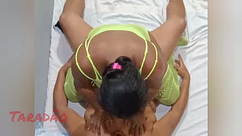 Preview 3 of Mom Creamy Pussy Sex Movie - Preta gostosa gemendo no pau