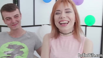 Preview 1 of Www Dot Indian Sex Video Come - Guy Impregnates Young Wife Kira Roller After Fucking Both of Her Holes