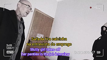 Preview 1 of Younge Mom Son Fuck - Provocando na entrevista de emprego!