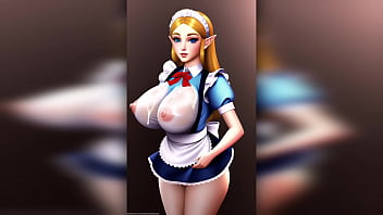 Preview 2 of Aunt Cleaning Home - AI Porn - Maid collection