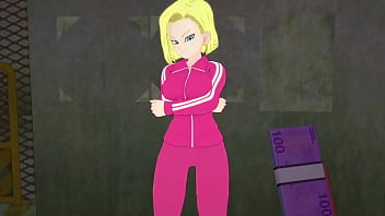 Preview 1 of Big Quest - Androide 18 money fuck