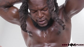 Preview 4 of Force Her Fuck - It&#039_s All About HIM &amp_ The Rimmin&#039_ featuring Mr Big D Thomas with Riley Reign