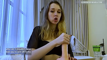 Preview 4 of Gay Like Girls - Lick it off my hand,  cuckold! | Russian JOI | English Subtitles