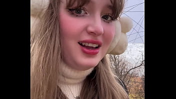 Preview 1 of Young Mom Rest - OOPSIE! Cute teen Caught spreading her pussy to pee. So She ready to cum for stranger real public!