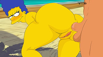 Preview 2 of Black Squatting Pussy - Marge Simpsons porn videos 2025