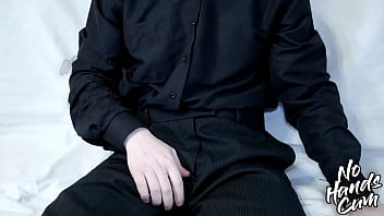 Preview 1 of Teen Family Rape - Big Smooth-Shaven Cock Close-Up Shows The Ability To Get An Orgasm Without The Help Of Hands
